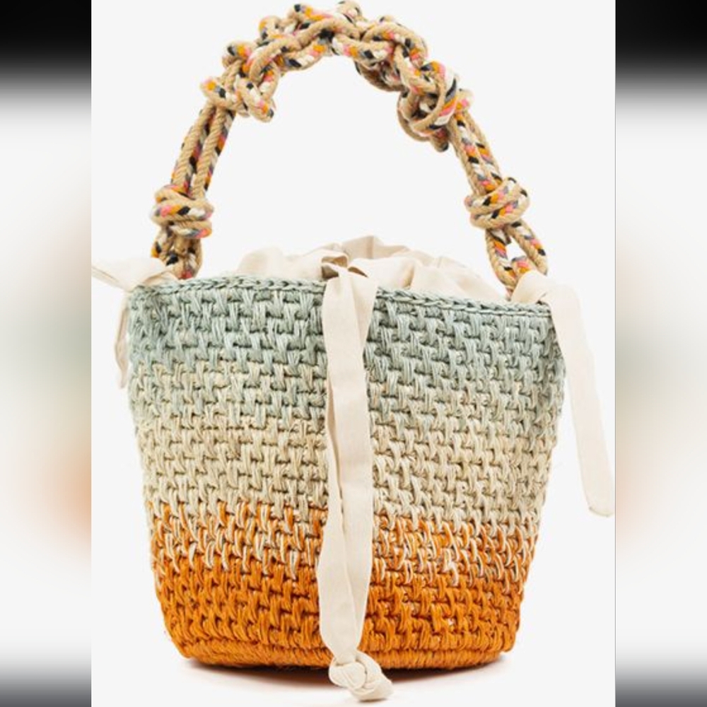 Guanabana Fique Tokyo Handcrafted bucket bag